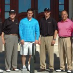 David's Team at the Celebrity Golf Tournament