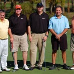 David's Team at the Celebrity Golf Tournament